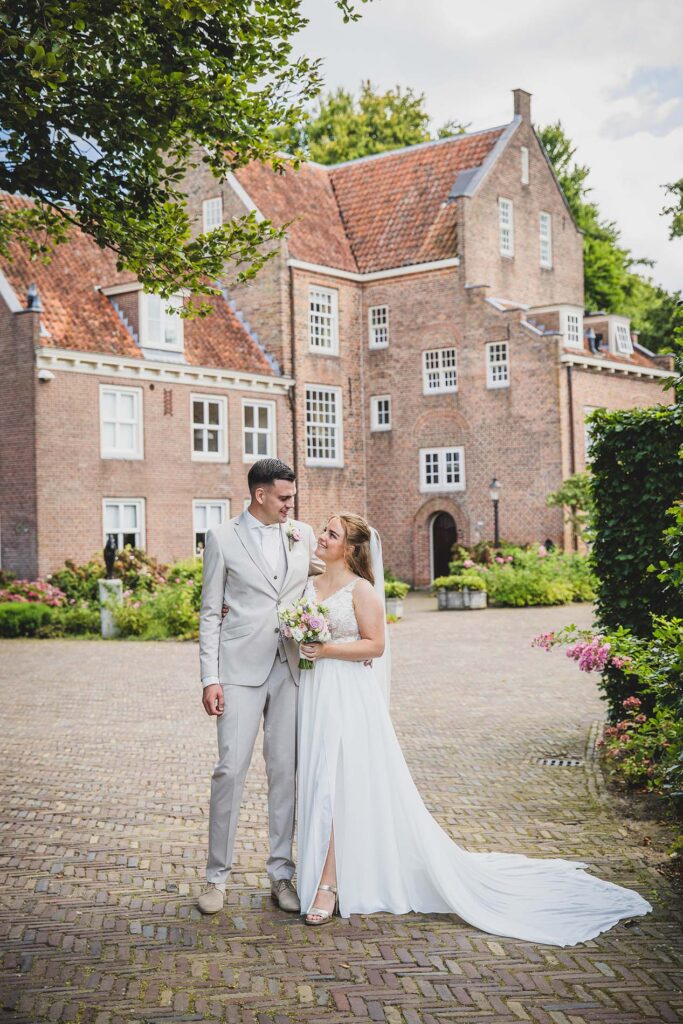 Trouwen bij de Landgoederij in Bunnik. Foto gemaakt door Femke van den Nouweland.